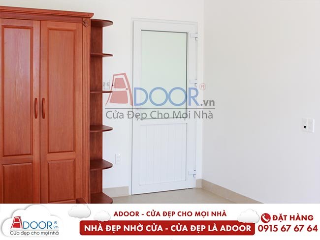 cửa nhựa lõi thép 1 cánh