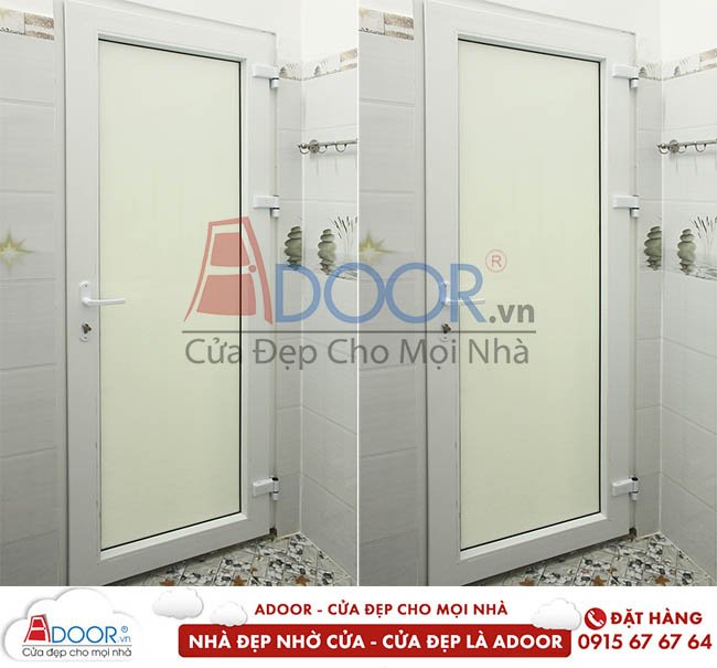 cửa nhựa lõi thép 1 cánh