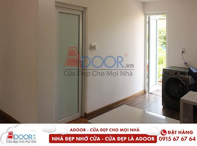 cửa nhựa lõi thép 1 cánh