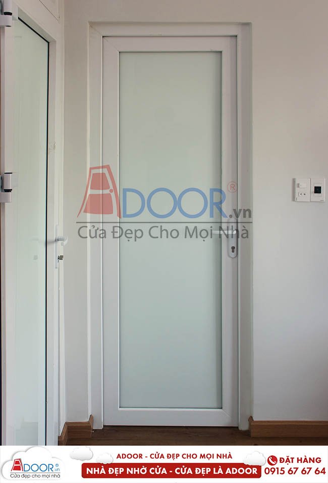 cửa nhựa lõi thép 1 cánh