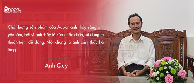 cảm nhận của khách hàng về adoor