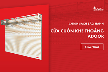 bảo hành cửa cuốn Adoor
