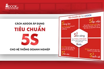 Adoor áp dụng tiêu chuẩn 5S