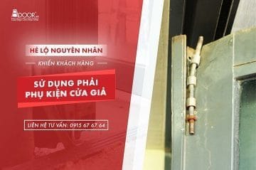 nguyên nhân sử dụng phụ kiện giả