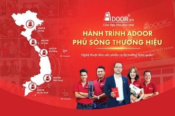 hành trình adoor phủ sóng thương hiệu