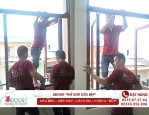 Thi công cửa nhôm Xingfa Đắk Nông, Adoor