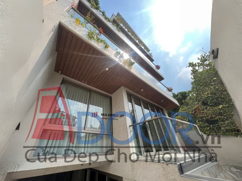 Mẫu Cửa sổ lùa nhôm maxpro