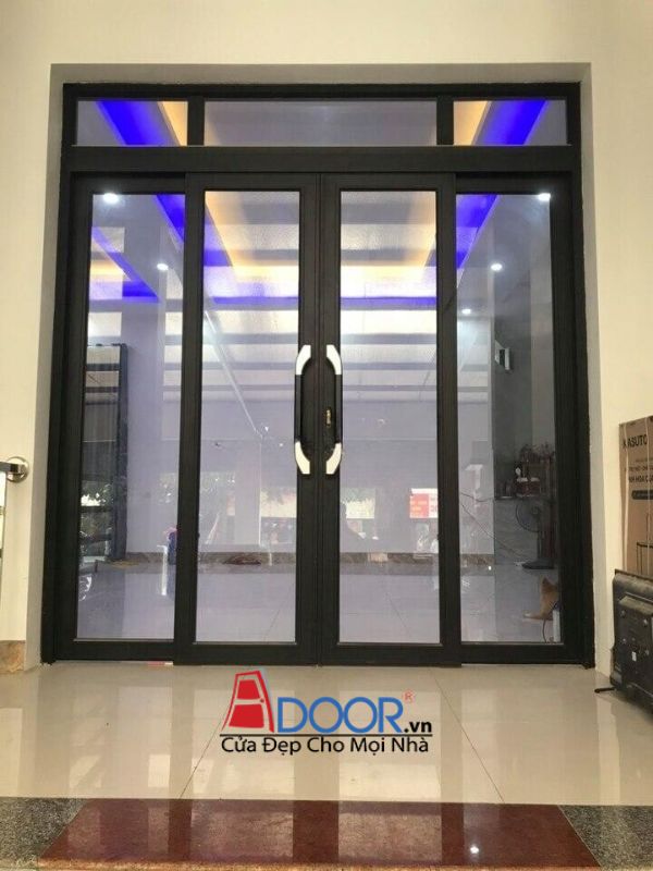 cửa nhôm trượt quay