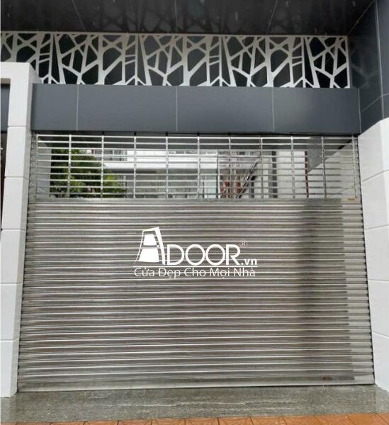 Mẫu cửa cuốn Đài Loan inox 304